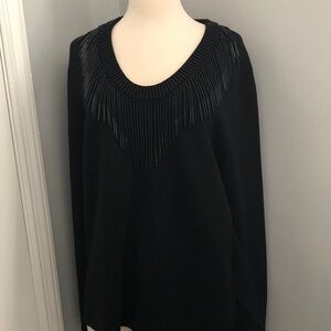 Kobi Halperin Black Crew Neck Sweater